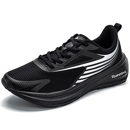 TORISKY Herren Laufschuhe Outdoor straßenlaufschuhe Running Leichtgewichts Sneaker Fitness Freizeit Schuhe(TA3-Black41EU) von TORISKY