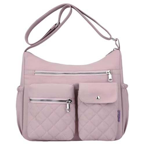 TORISKY Nylon-Umhängetasche für Damen und Herren mit Mehreren Taschen,Wasserabweisende Schultertasche(5717-LP) von TORISKY