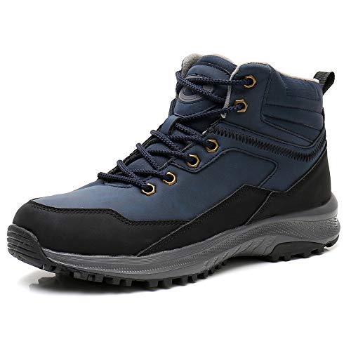 TORISKY Winterschuhe Herren Damen Schneestiefel Baumwollschuhe Winterstiefel Stiefeletten Warme Stiefel(9002-BL40) von TORISKY