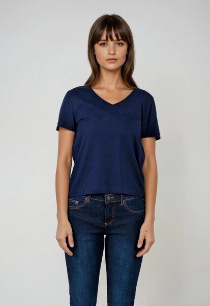 TORLAND Damen T-Shirt mit V- Ausschnitt ISLA von TORLAND
