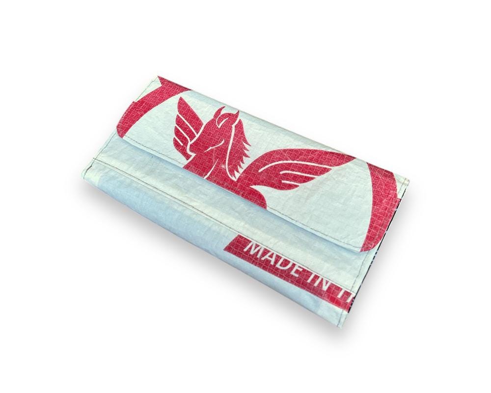 Recycled Tri-Fold Brieftasche Recycled Tri-Fold Brieftasche von TORRAINRecycledBags