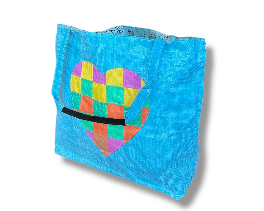 Umweltfreundliche Große Einkaufstasche Umweltfreundliche Große Einkaufstasche von TORRAINRecycledBags