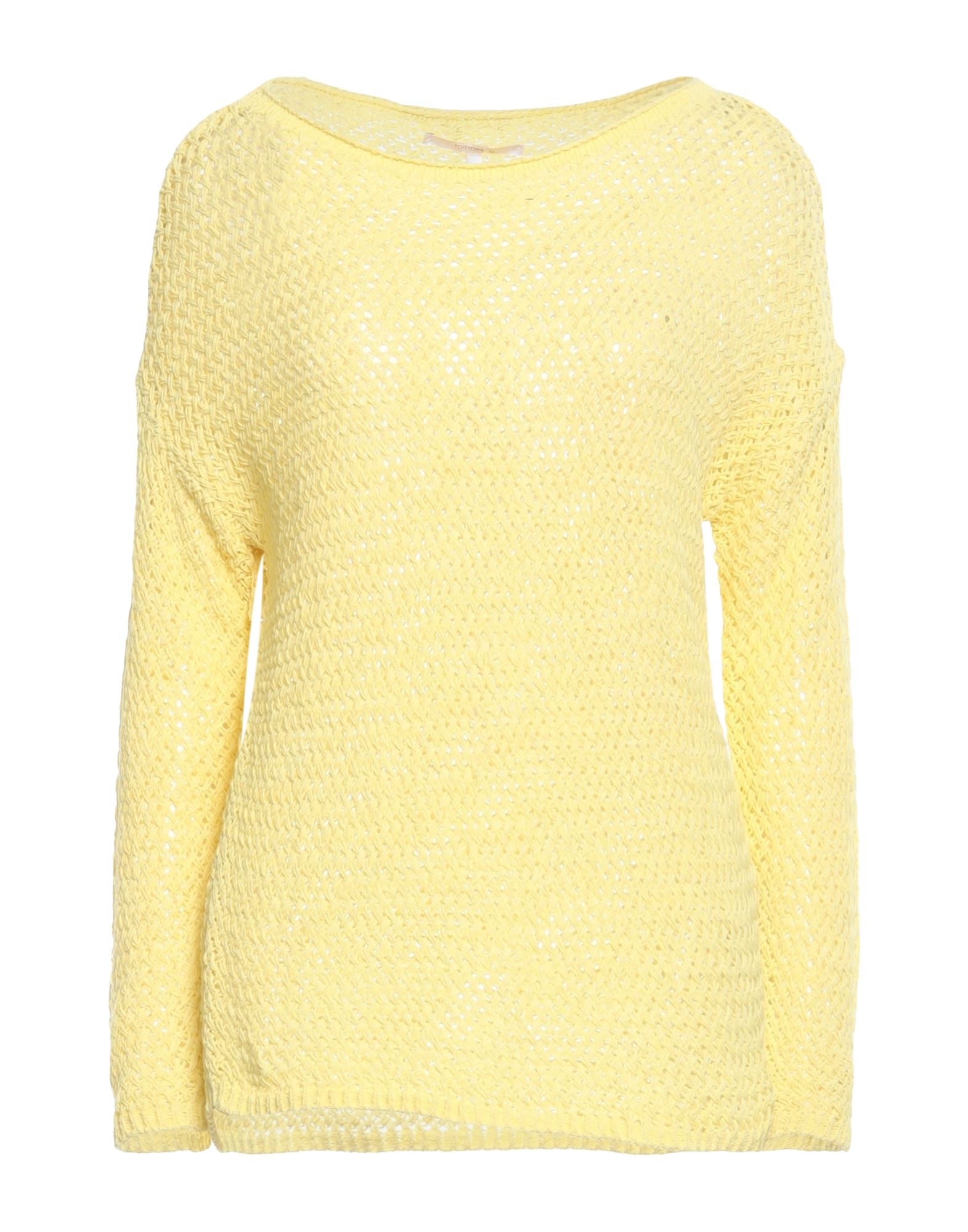 TORTONA 21 Pullover Damen Pastellgelb TORTONA 21 Pullover Damen Pastellgelb von TORTONA 21
