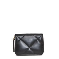 Kira Diamond Quilt Schwarze Lederbörse von TORY BURCH