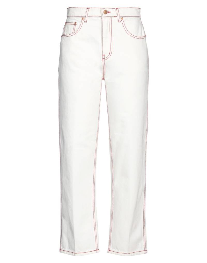 TORY BURCH Jeanshose Damen Weiß von TORY BURCH