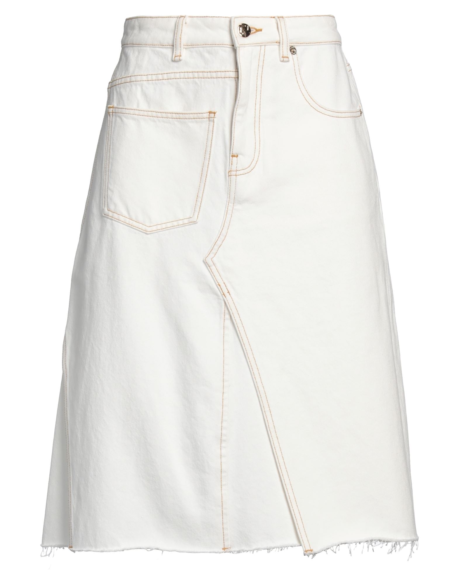 TORY BURCH Jeansrock Damen Weiß von TORY BURCH