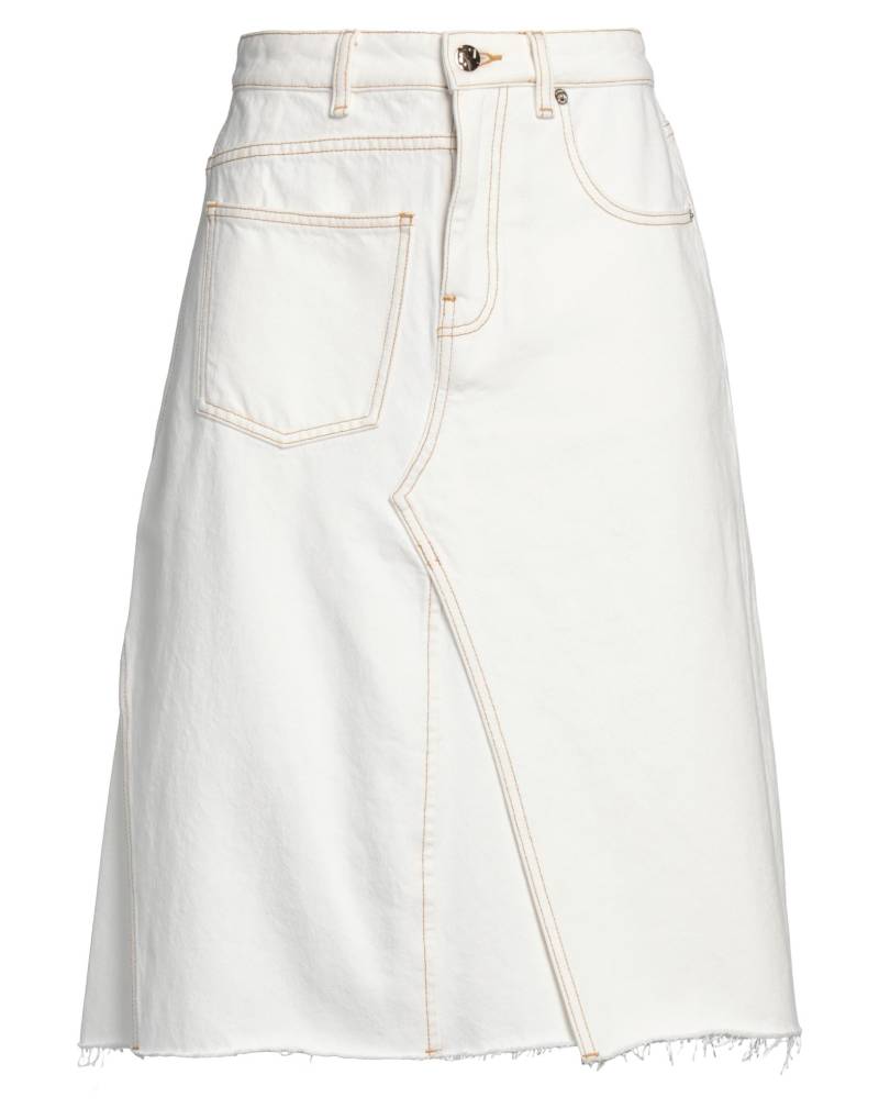TORY BURCH Jeansrock Damen Weiß von TORY BURCH