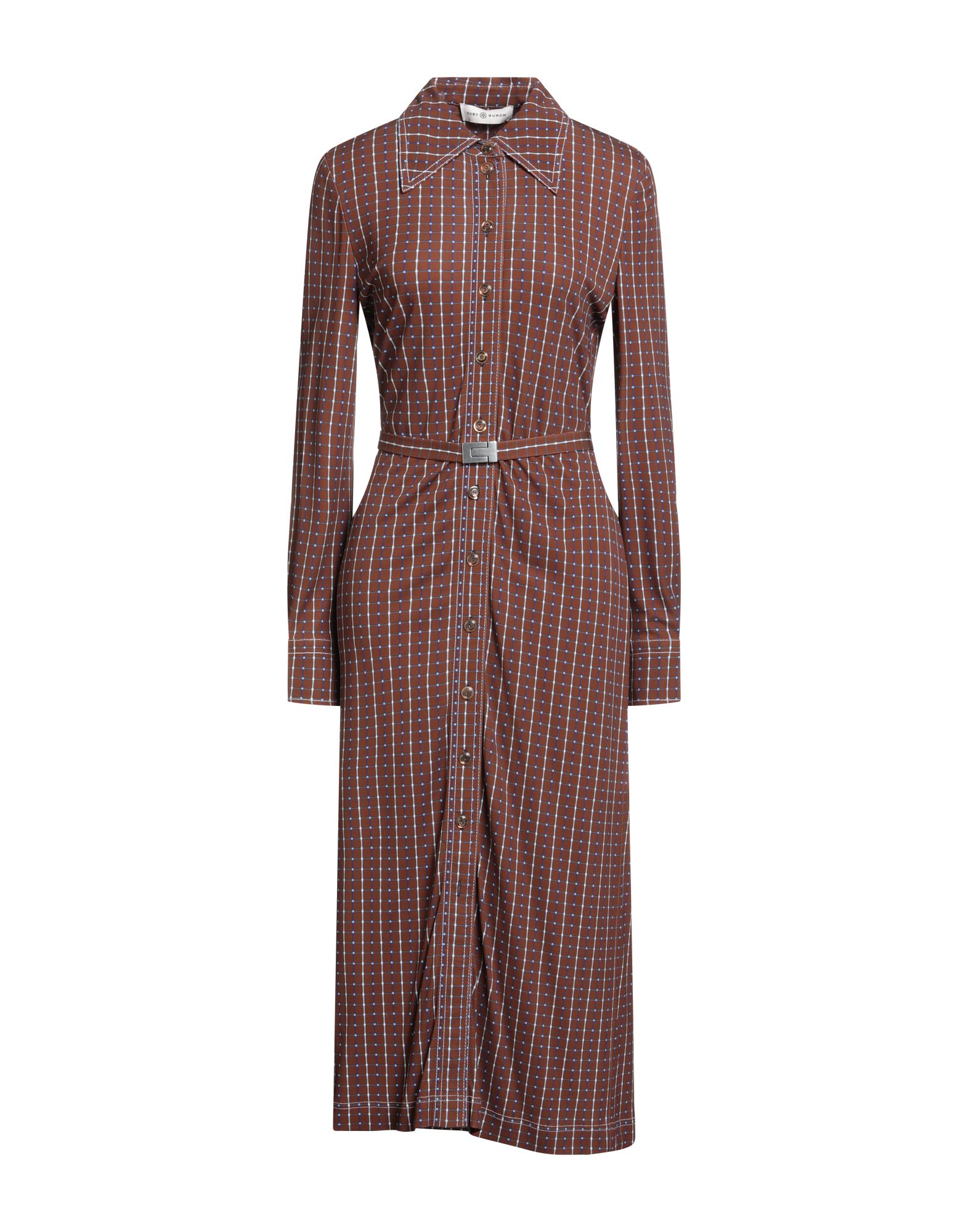 TORY BURCH Midi-kleid Damen Braun von TORY BURCH