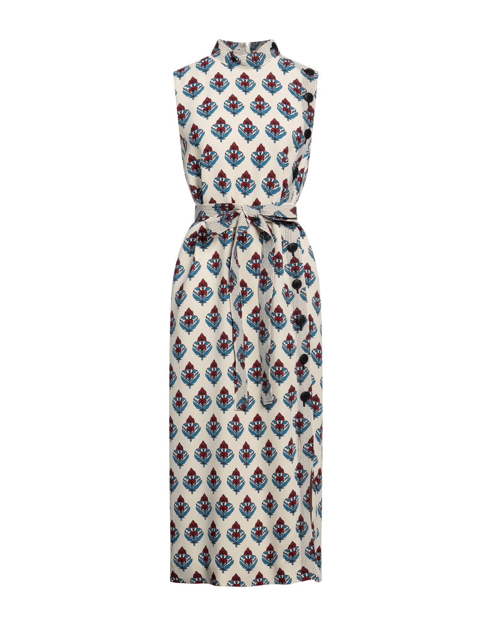 TORY BURCH Midi-kleid Damen Cremeweiß von TORY BURCH