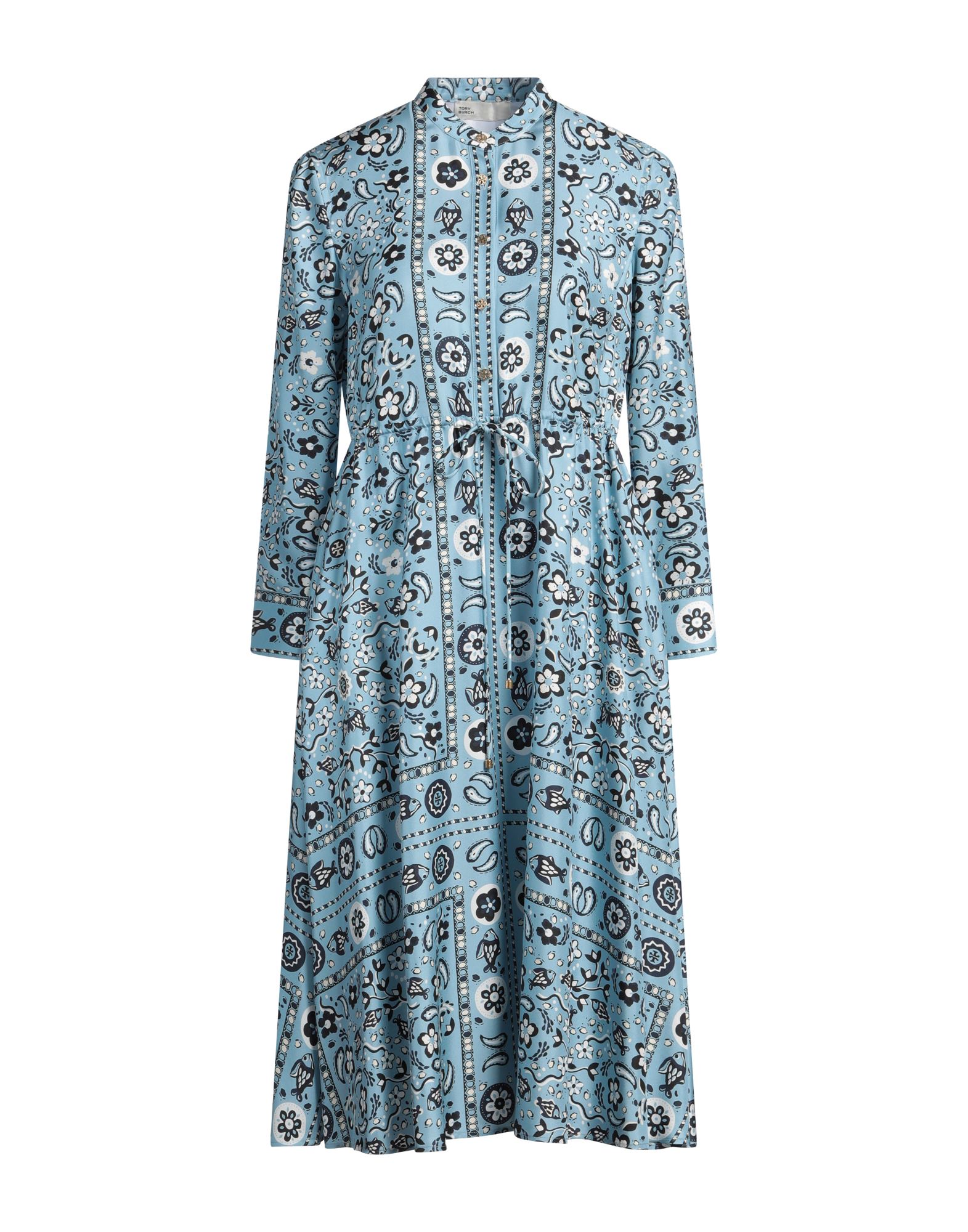 TORY BURCH Midi-kleid Damen Hellblau von TORY BURCH
