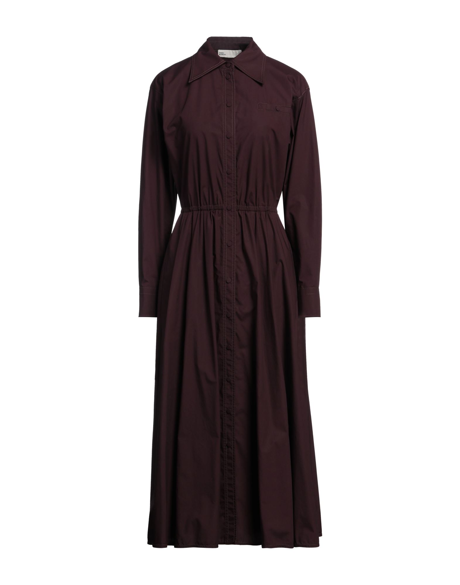 TORY BURCH Midi-kleid Damen Pflaume TORY BURCH Midi-kleid Damen Pflaume von TORY BURCH