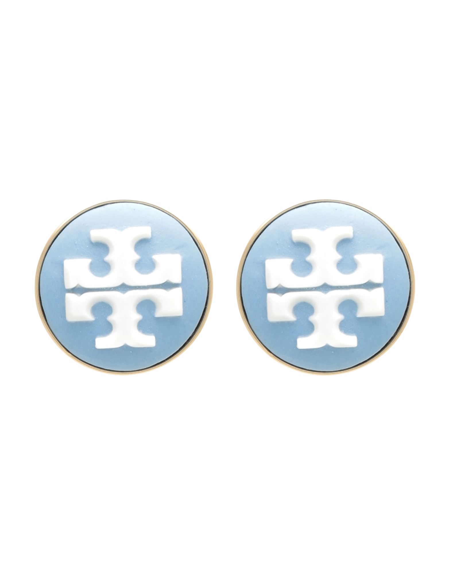 TORY BURCH Ohrring Damen Blaugrau von TORY BURCH