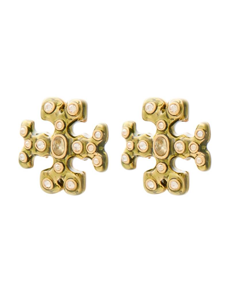 TORY BURCH Ohrring Damen Grün von TORY BURCH