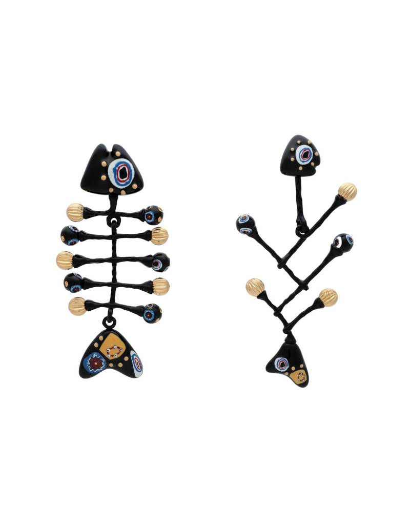 TORY BURCH Ohrring Damen Schwarz von TORY BURCH