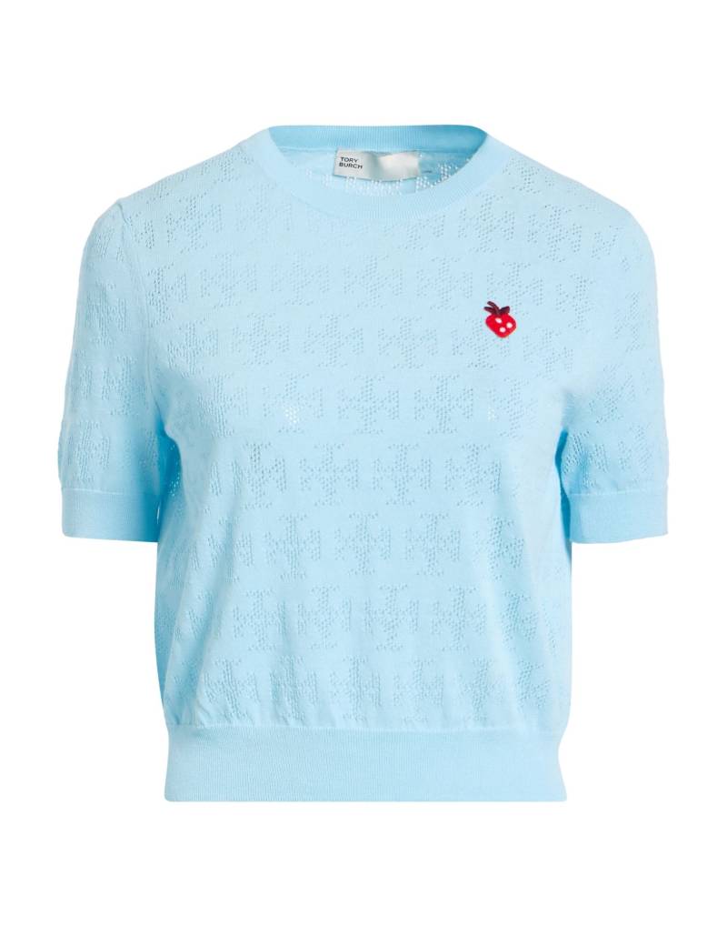 TORY BURCH Pullover Damen Himmelblau von TORY BURCH