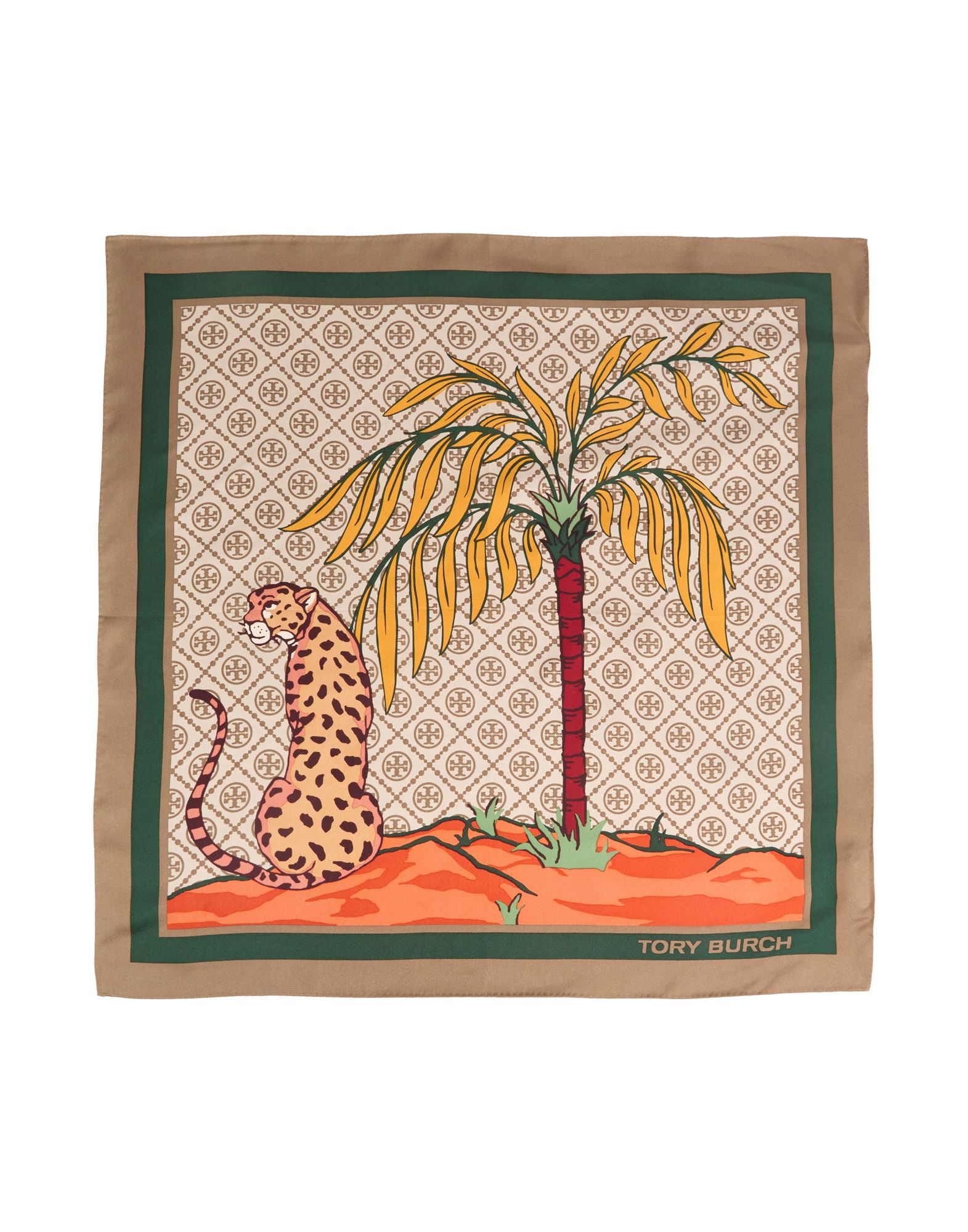 TORY BURCH Schal Damen Khaki von TORY BURCH