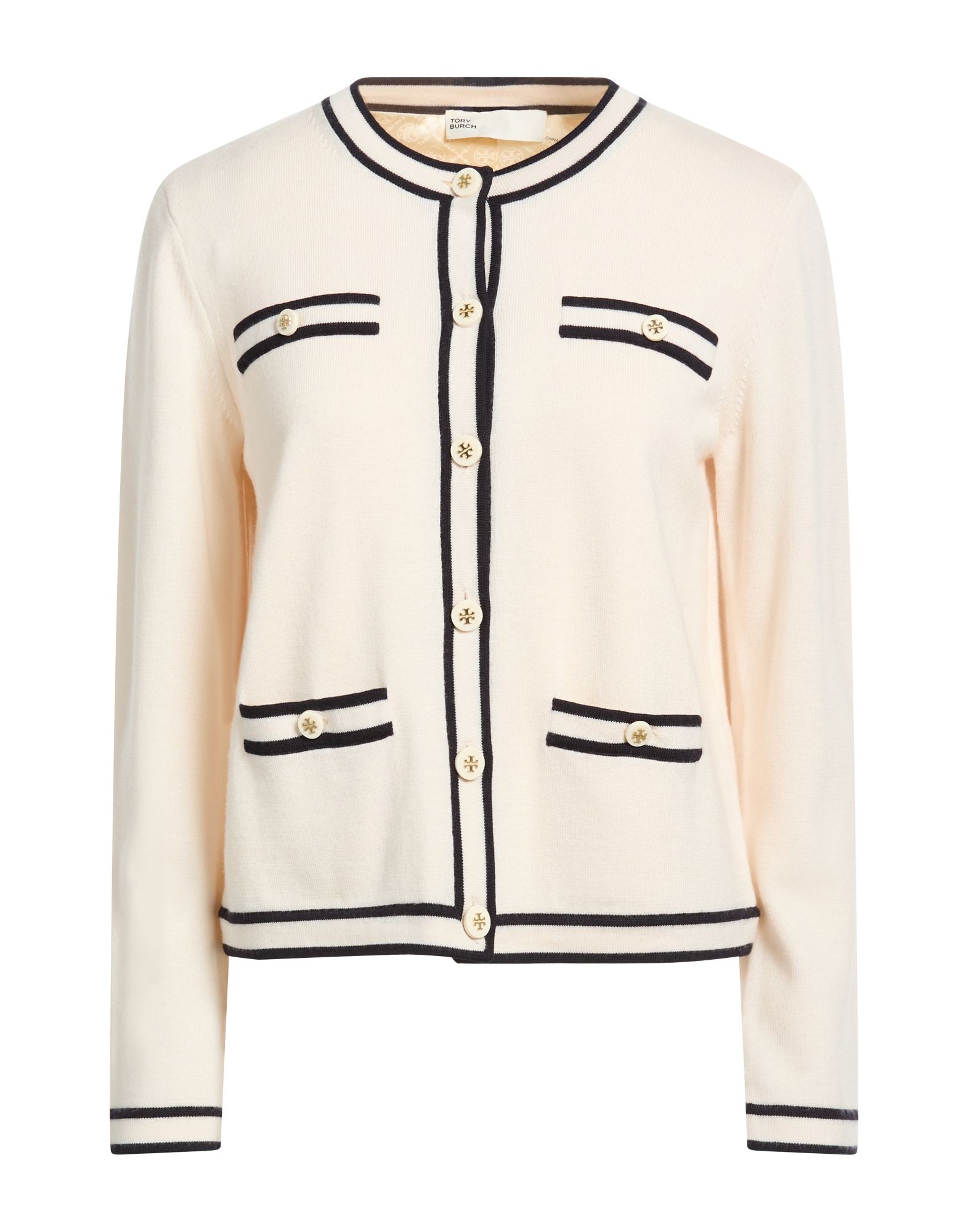 TORY BURCH Strickjacke Damen Elfenbein von TORY BURCH