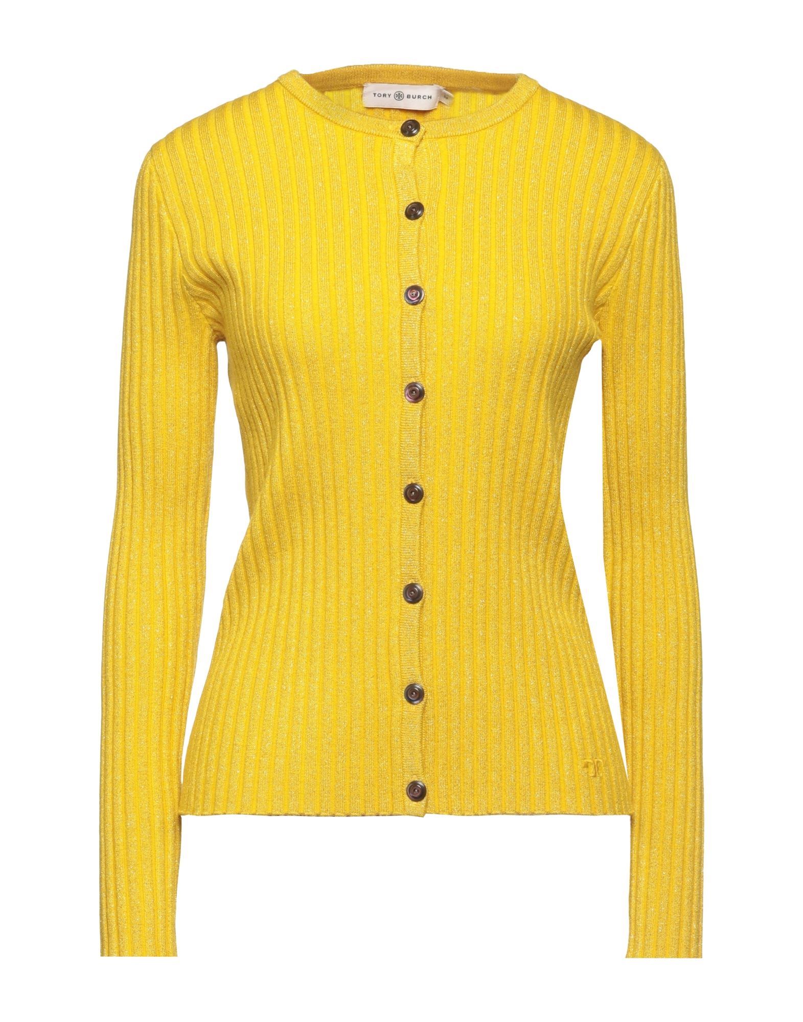 TORY BURCH Strickjacke Damen Gelb TORY BURCH Strickjacke Damen Gelb von TORY BURCH