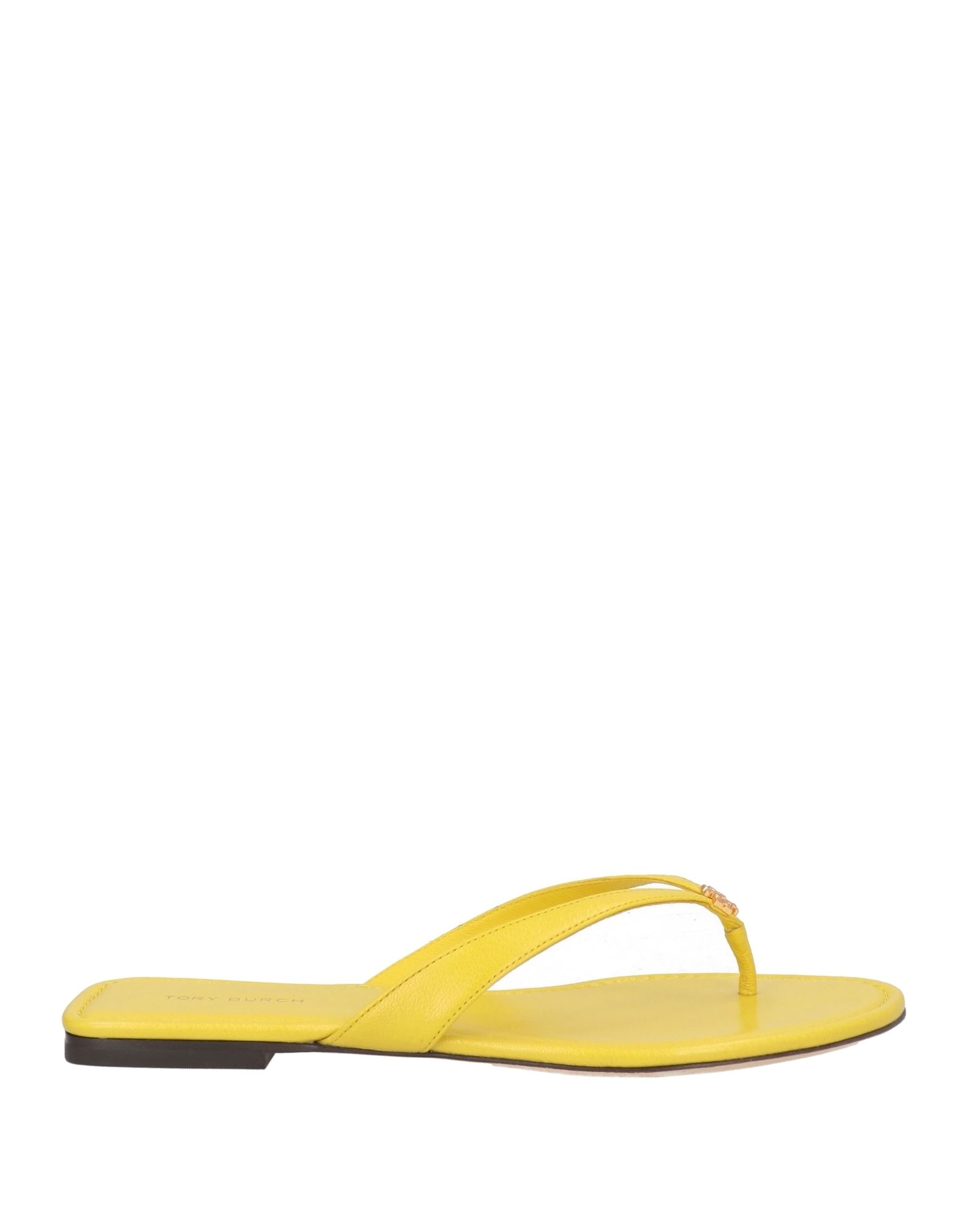 TORY BURCH Zehentrenner Damen Gelb TORY BURCH Zehentrenner Damen Gelb von TORY BURCH