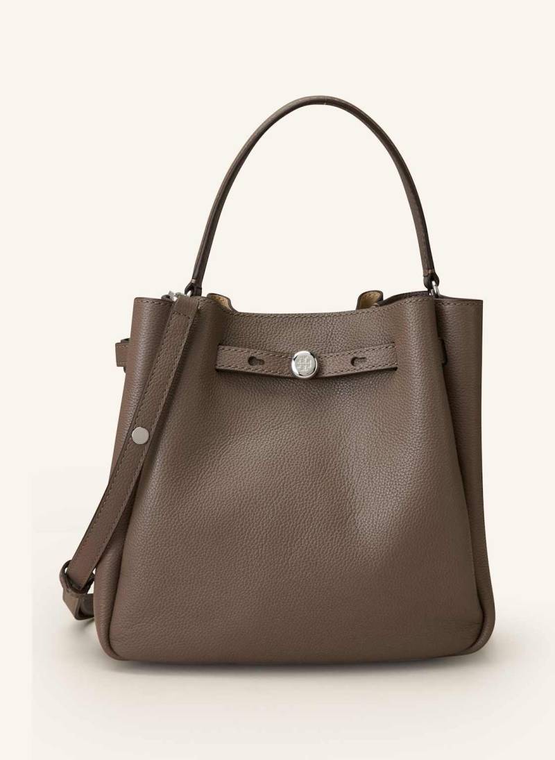 Tory Burch Beuteltasche Romy beige von TORY BURCH