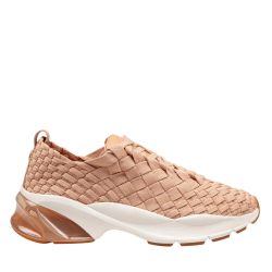 Tory Burch Blush Woven Fabric Trainer Sneakers von TORY BURCH