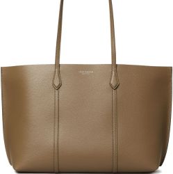 Tory Burch Braune Leder Shopper Tasche von TORY BURCH