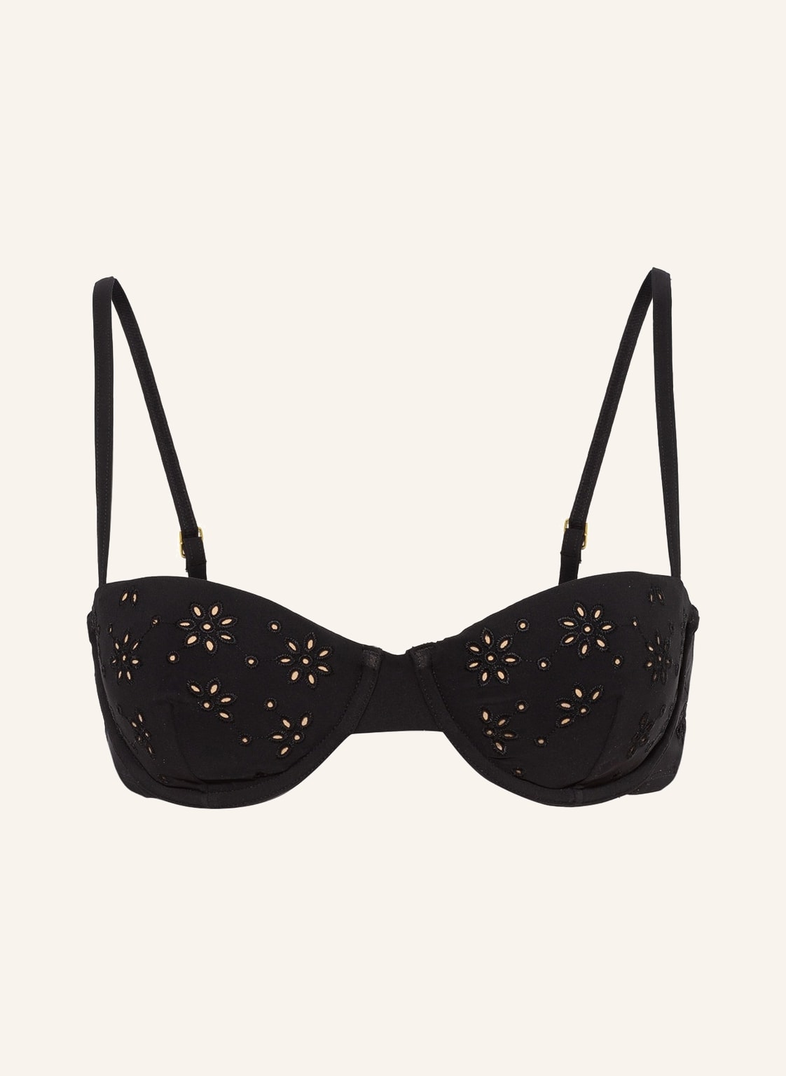 Tory Burch Bügel-Bikini-Top schwarz von TORY BURCH