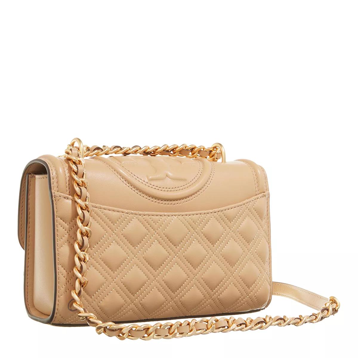 Tory Burch Crossbody Bags - Fleming Small  Convertible Shoulder Bag - Gr. unisize - in Beige - für Damen von TORY BURCH