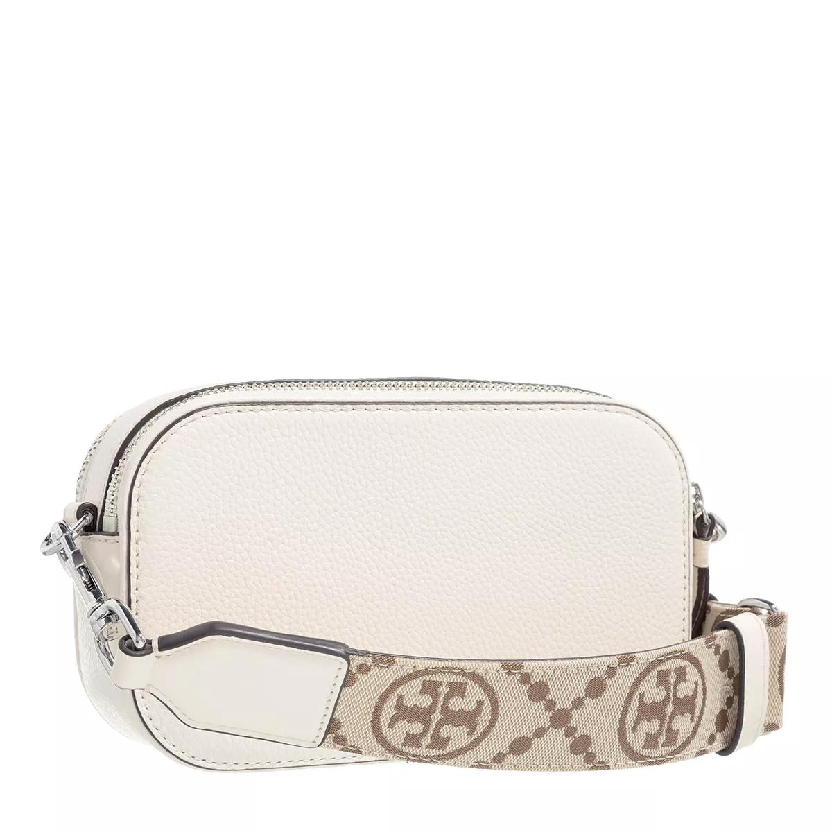 Tory Burch Crossbody Bags - Miller Mini Crossbody Bag - Gr. unisize - in Creme - für Damen von TORY BURCH