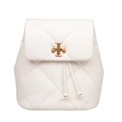Tory Burch Kira Diamant Mini Rucksack In Weiß von TORY BURCH
