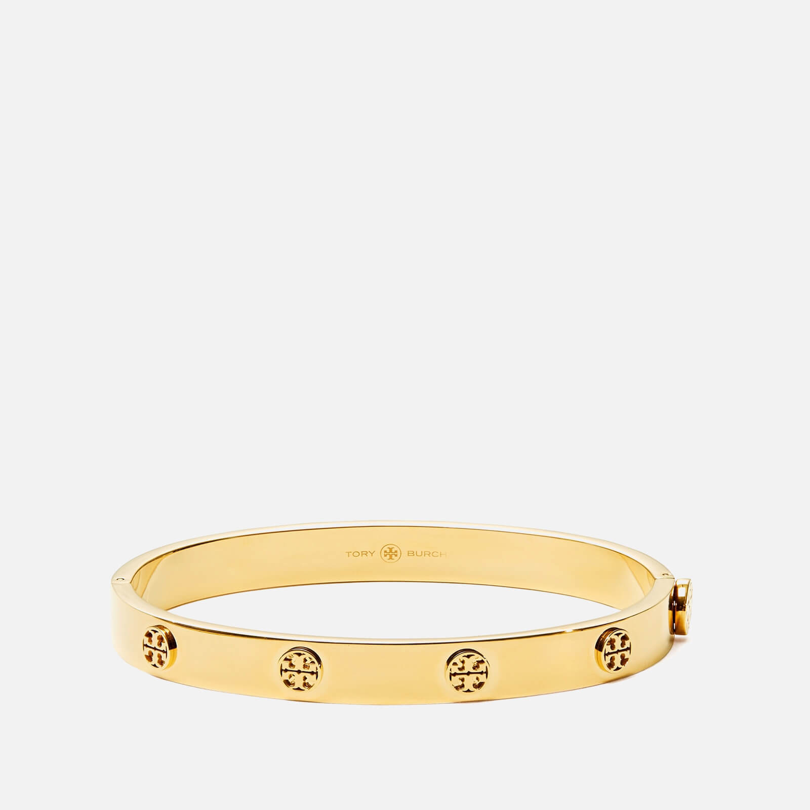 Tory Burch Miller Gold-Tone Stainless Steel Bracelet - M von TORY BURCH