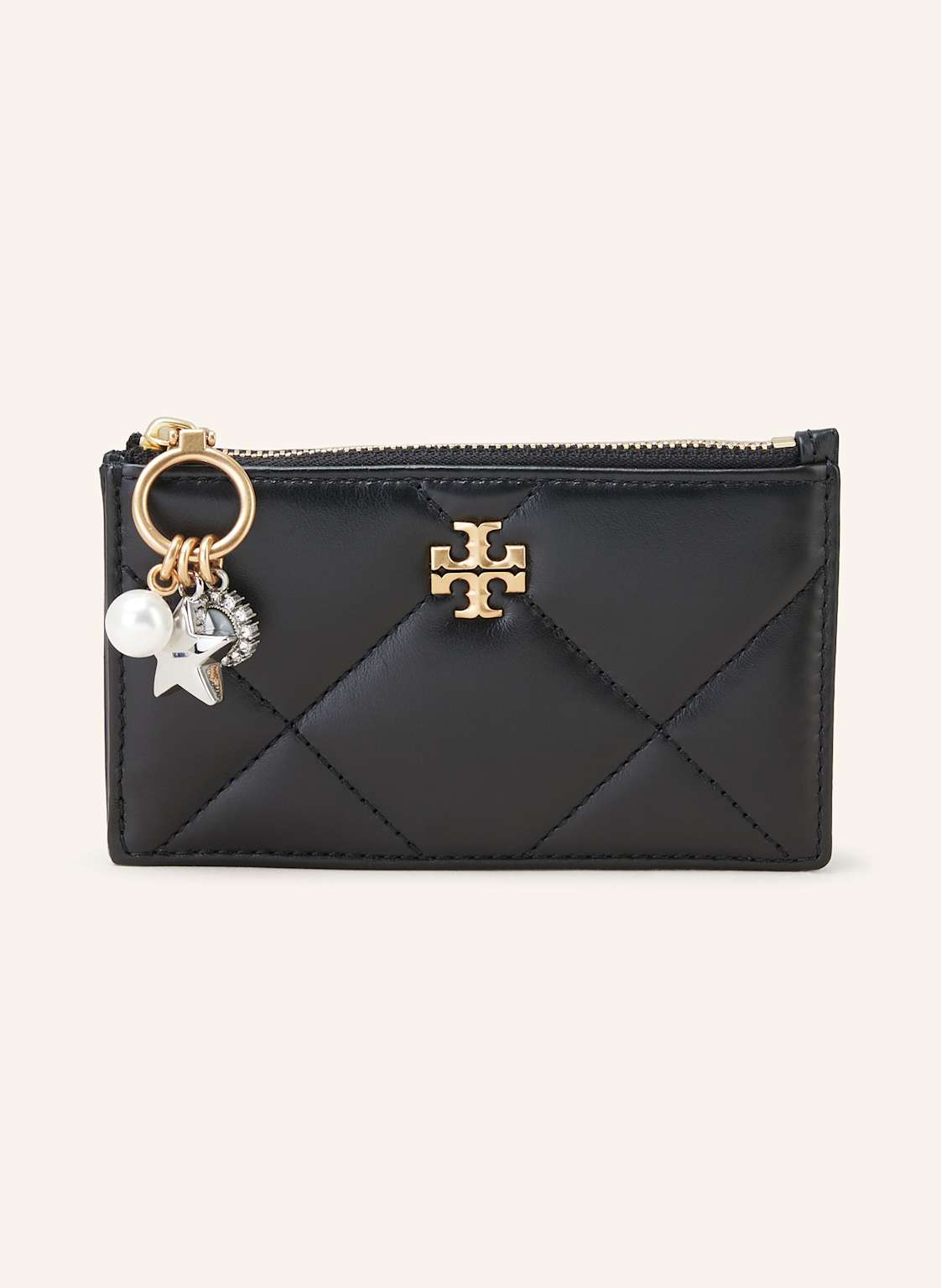 Tory Burch Münzetui Kira schwarz Tory Burch Münzetui Kira schwarz von TORY BURCH