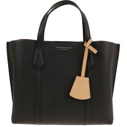 Tory Burch Perry Schwarze Lederhandtasche von TORY BURCH