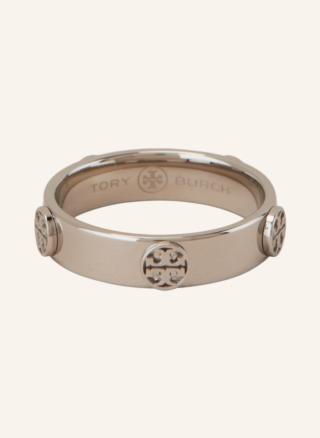 Tory Burch Ring Miller Stud silber von TORY BURCH