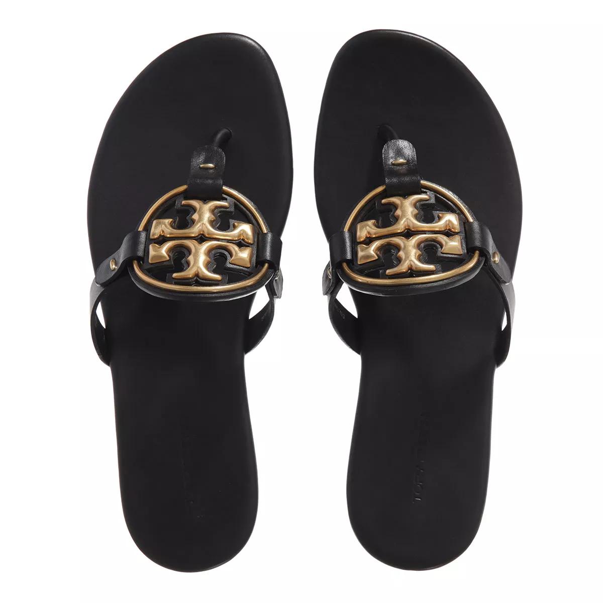 Tory Burch Sandalen & Sandaletten - Metal Miller Soft - Gr. 36 (EU) - in Schwarz - für Damen von TORY BURCH