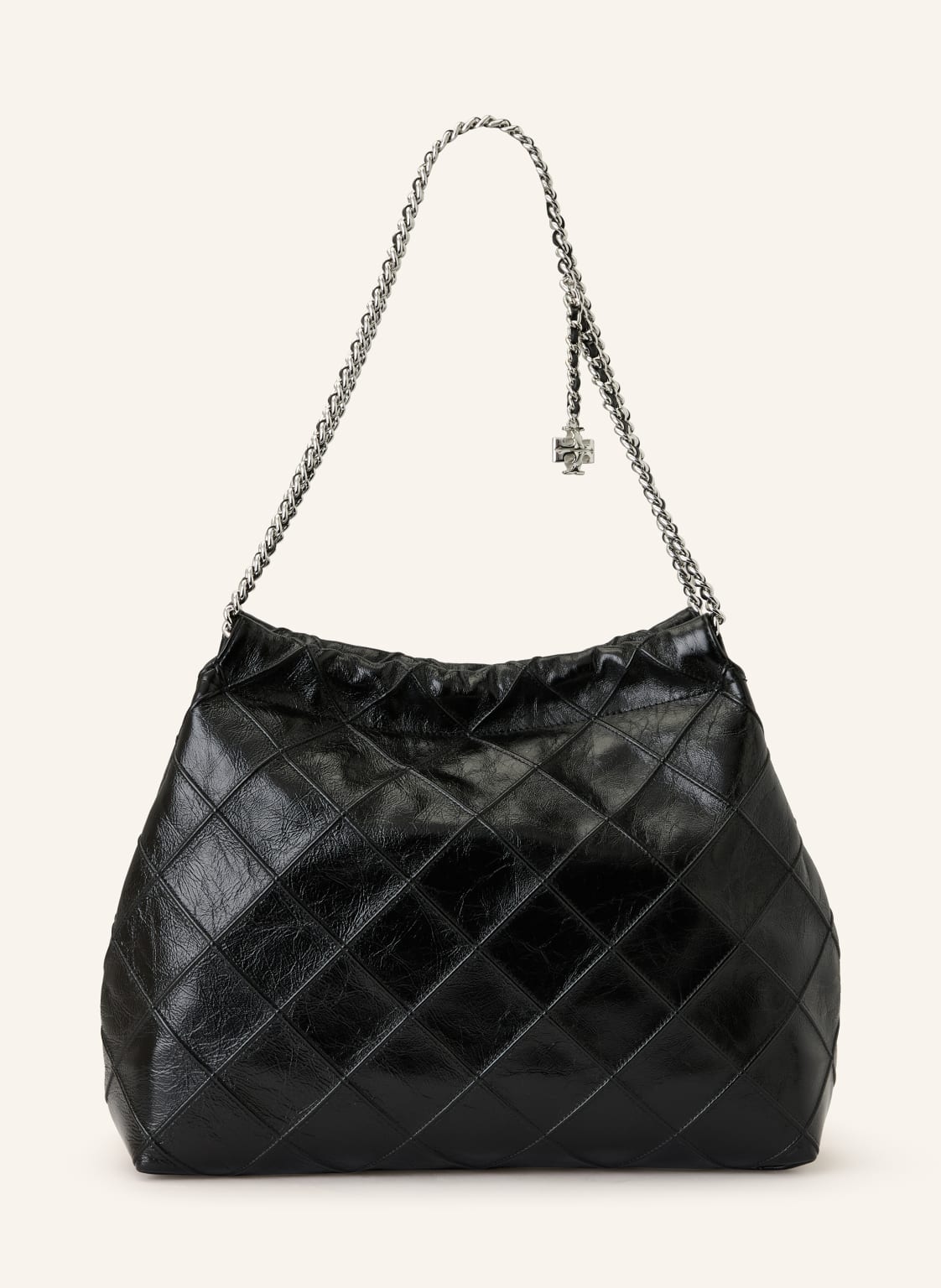 Tory Burch Schultertasche Fleming schwarz von TORY BURCH