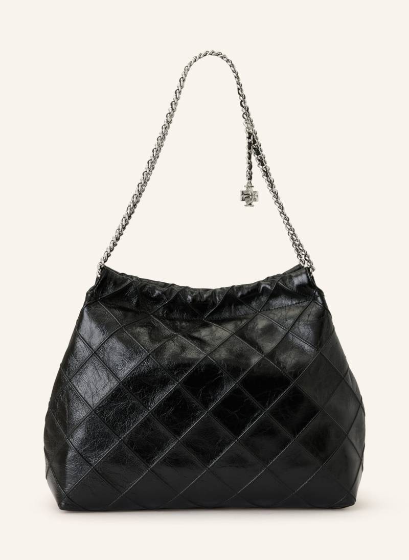 Tory Burch Schultertasche Fleming schwarz von TORY BURCH