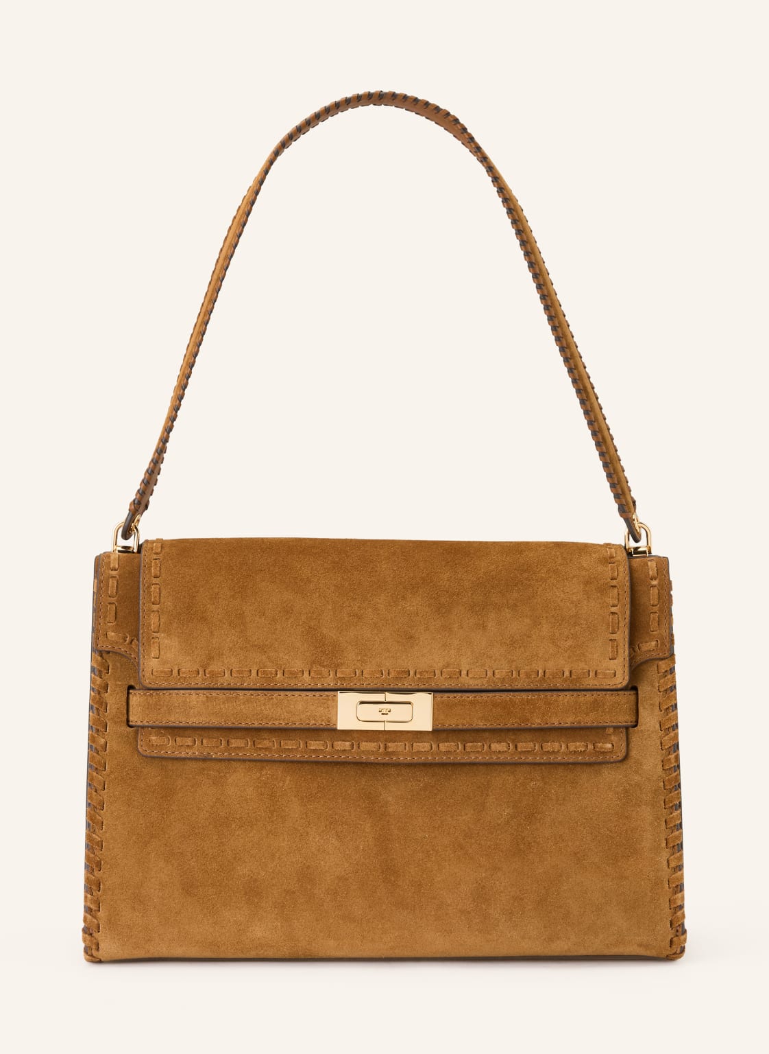 Tory Burch Schultertasche Lee Radziwll Large braun von TORY BURCH