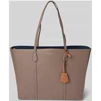 Tory Burch Shopper mit Label-Print in Mittelbraun, Größe 1 von TORY BURCH