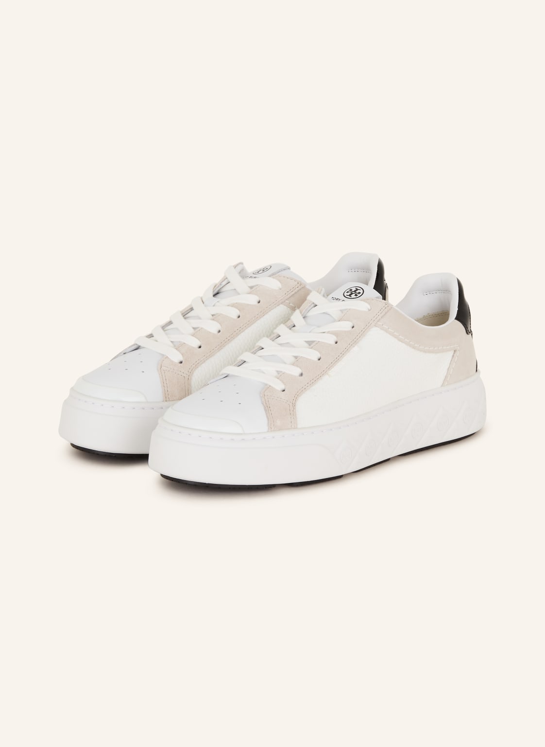 Tory Burch Sneaker Ladybug weiss von TORY BURCH