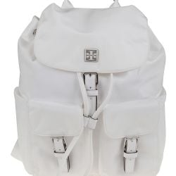 Tory Burch Virginia Weiße Bucket Bag von TORY BURCH