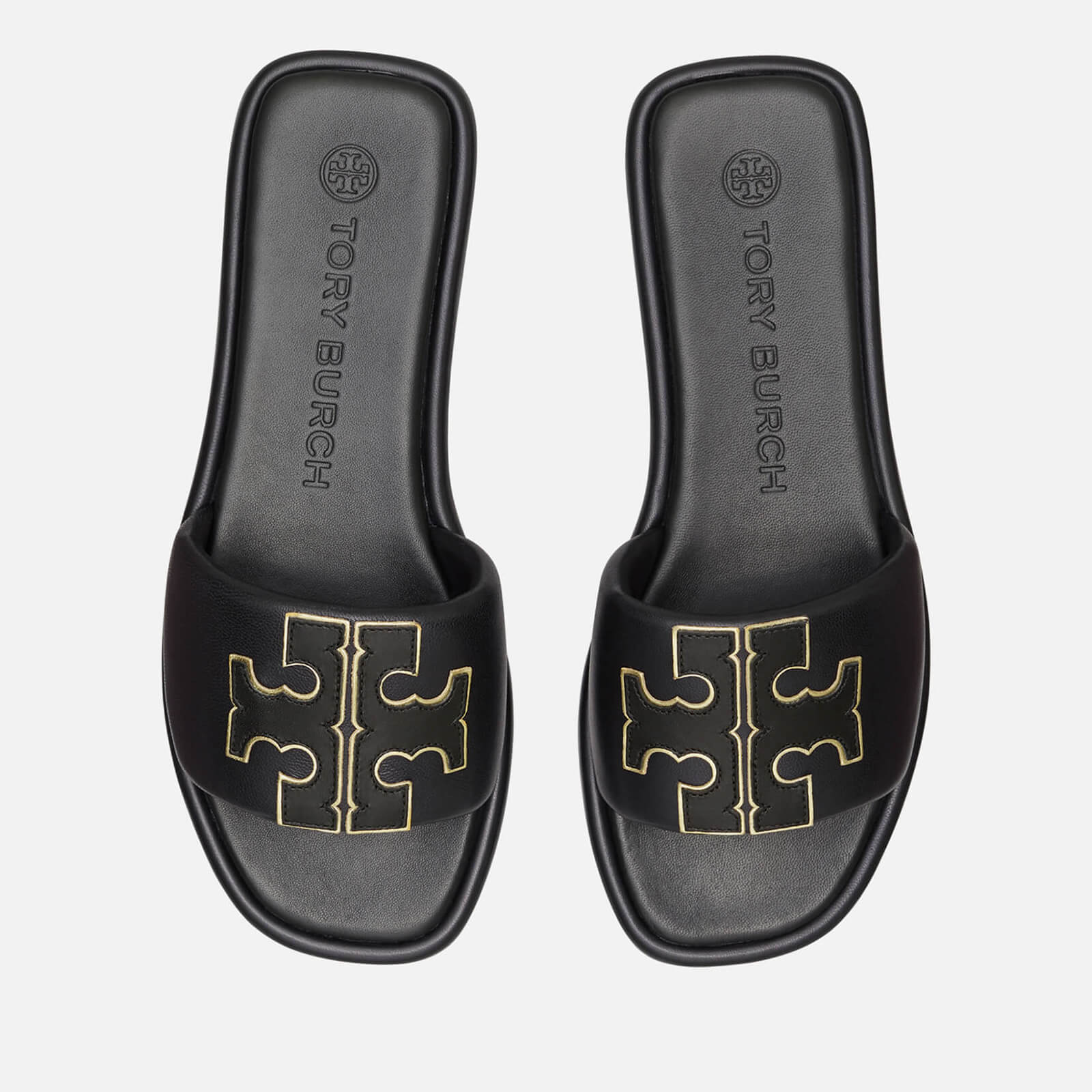 Tory Burch Women's Double T Sport Slide Sandals - Black - UK 3.5 von TORY BURCH