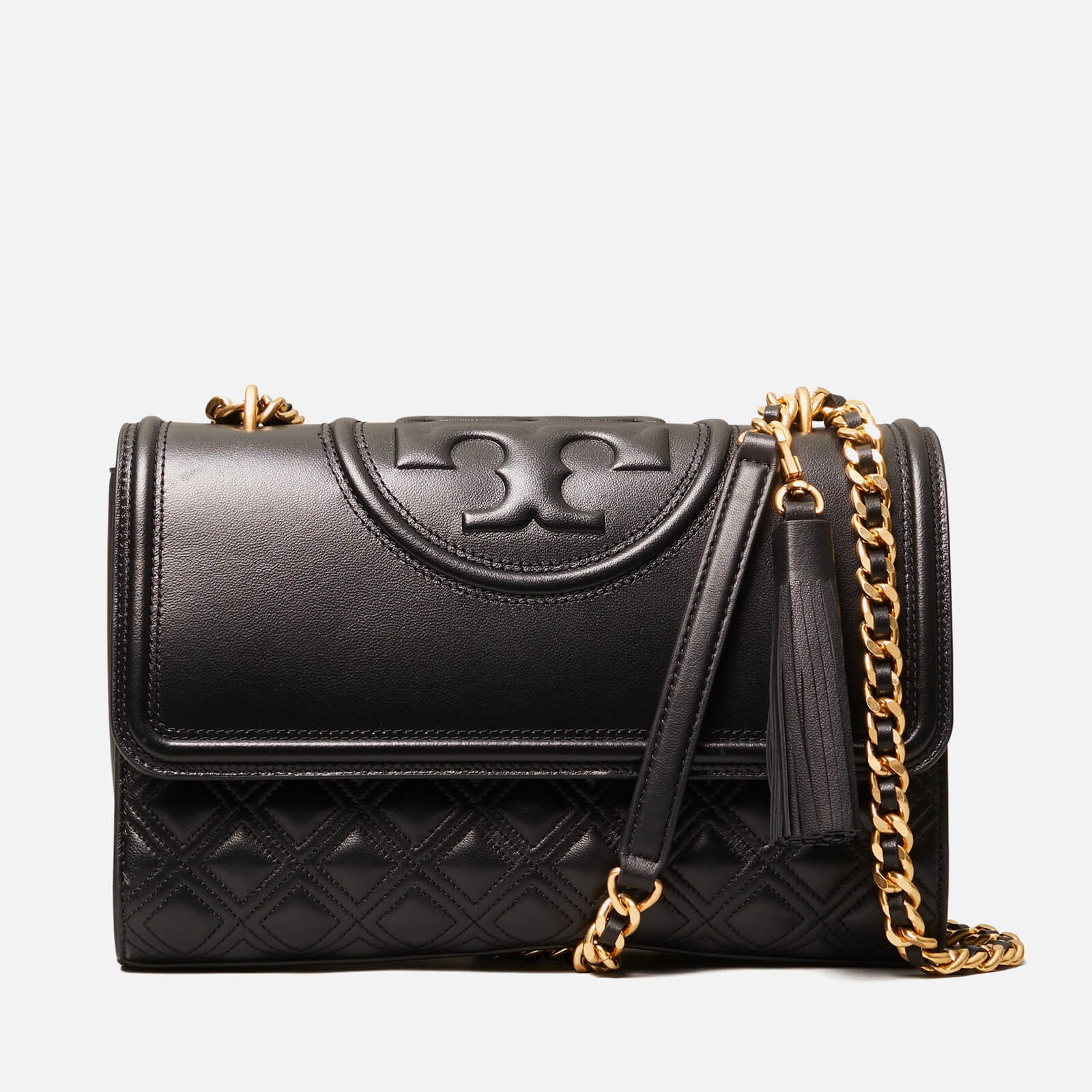 Tory Burch Women's Fleming Convertible Shoulder Bag - Black von TORY BURCH