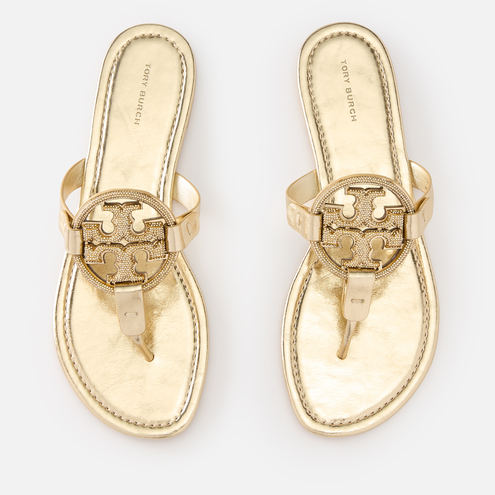 Tory Burch Women's Miller Embellished Leather Sandals - UK 5 von TORY BURCH