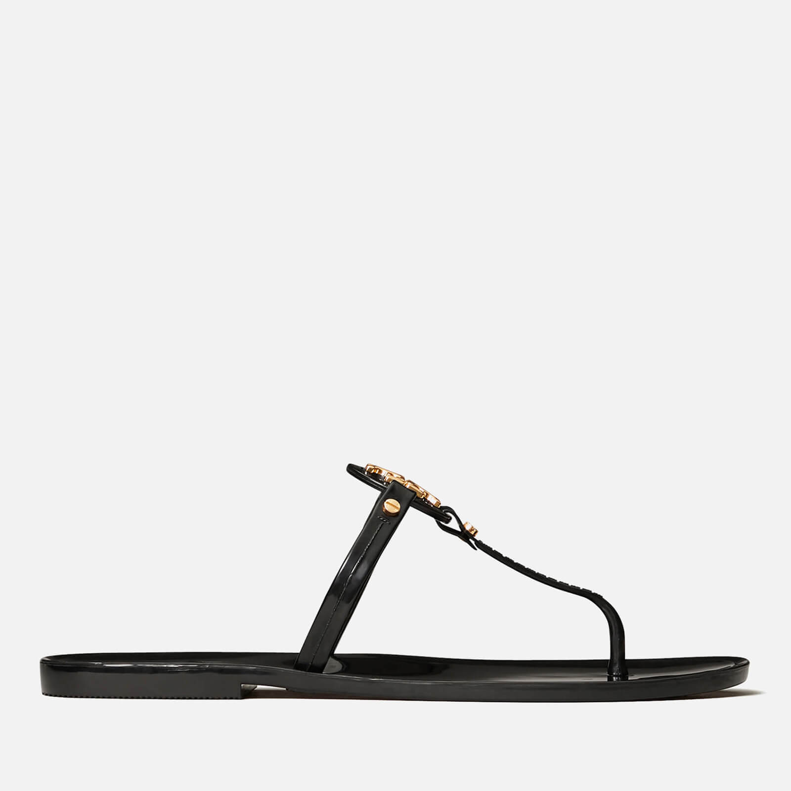 Tory Burch Women's Mini Miller Jellie Toe Post Sandals - Perfect Black - UK 6.5 von TORY BURCH