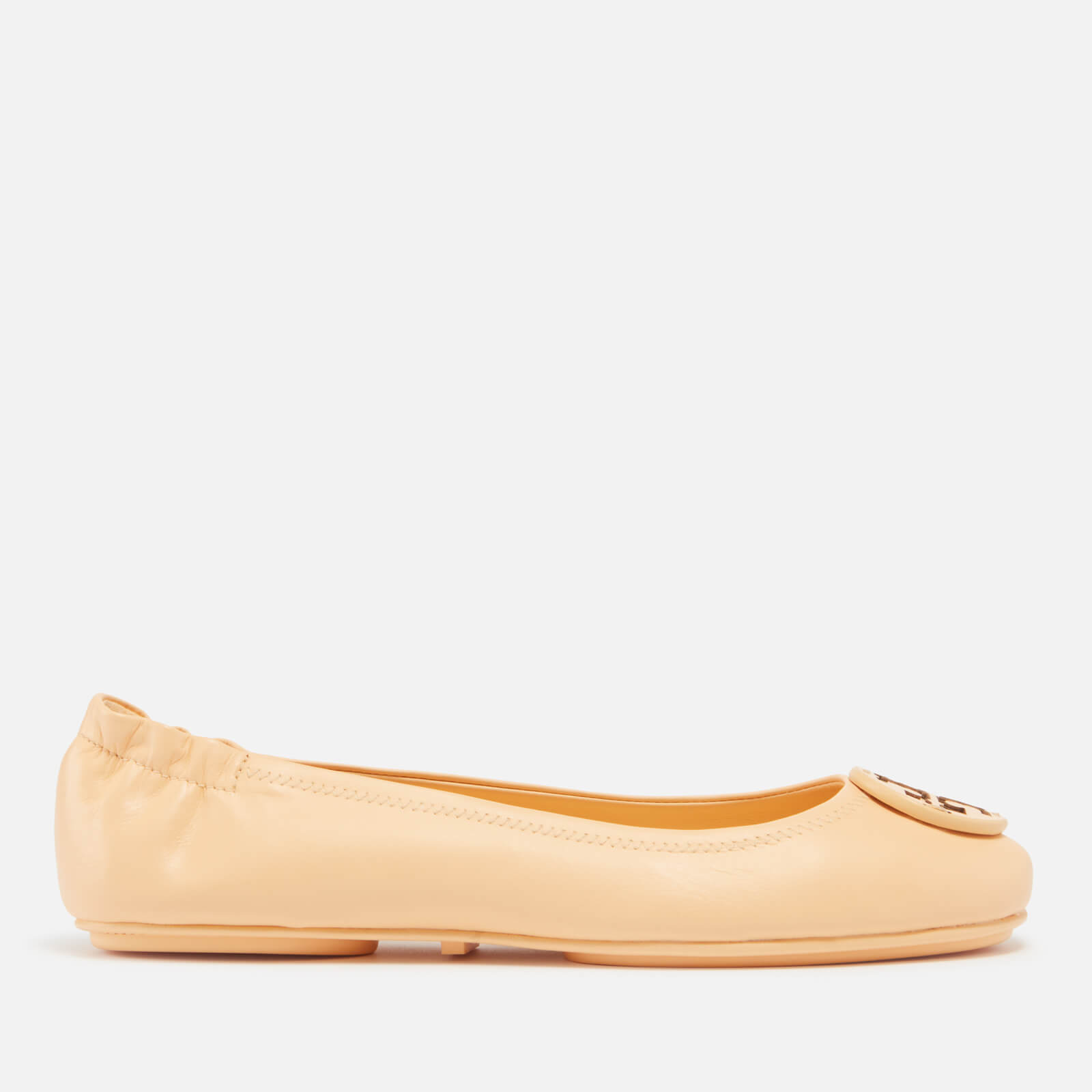 Tory Burch Women's Minnie Travel Leather Ballet Flats - UK 5 von TORY BURCH