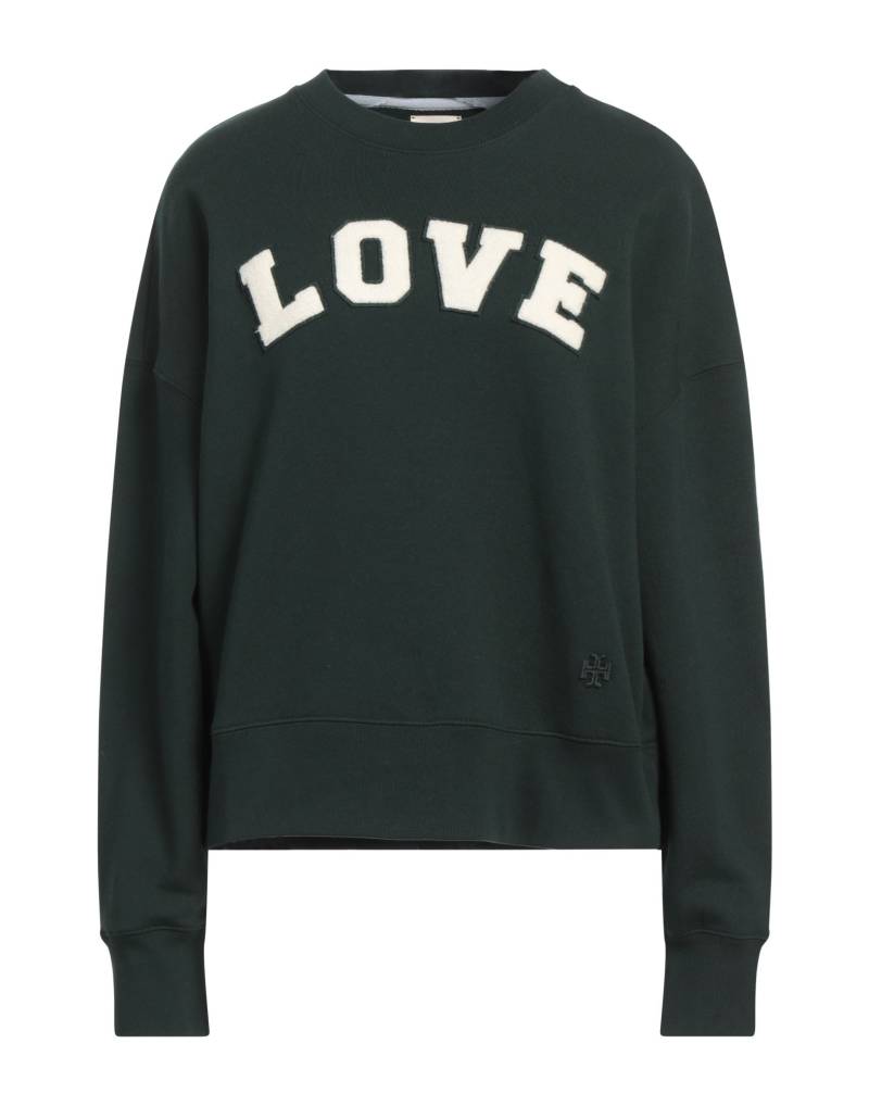 TORY SPORT Sweatshirt Damen Dunkelgrün von TORY SPORT