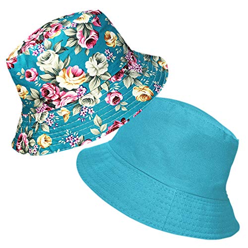 TOSKATOK Hattricks von PARIELLA Damen REVERSIBEL Cotton Bush Fischerhüte Sonnenhut von TOSKATOK