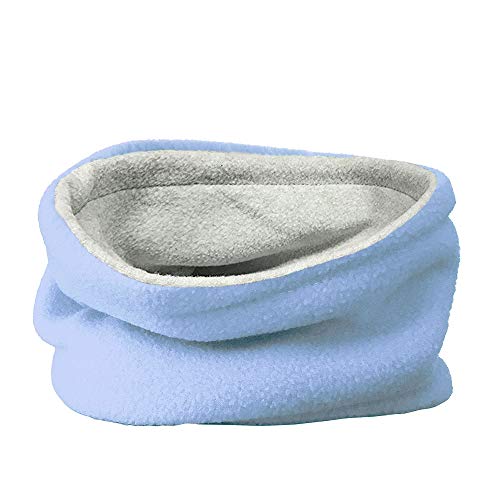 TOSKATOK Kinder Jungen Mädchen Warme Winter Reversible Weiche Fleece Snood Halswärmer Schal-LTBLUE TOSKATOK Kinder Jungen Mädchen Warme Winter Reversible Weiche Fleece Snood Halswärmer Schal-LTBLUE von TOSKATOK