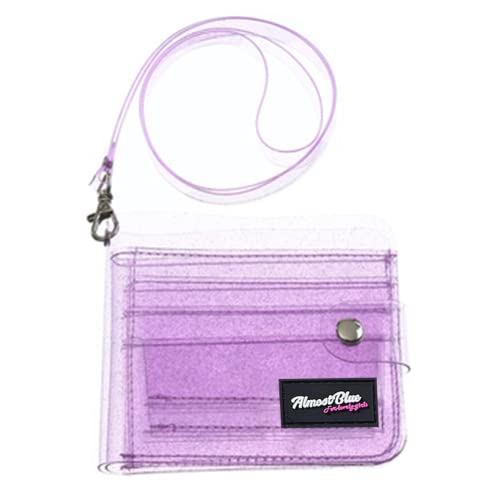 TOSSPER Transparente Gelee Hals Brieftasche Halfter Münze Geldbörse Süße Kartenhalter Bag Fantasie Kupplung Tasche Für Frauen Mädchen von TOSSPER